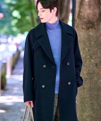 英国製カシミア生地のアルスターコート　M(新古品) 英国製カシミア生地のアルスターコート M(新古品) 楽天市場