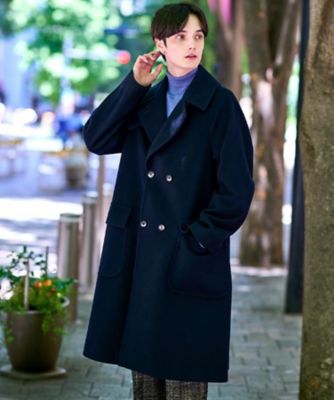 Safari12月号掲載】SUPER140's ウールアルスター