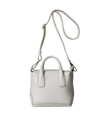 ＜HIROFU (Women)＞【デュオＣＭＨ】レザーハンドバッグ　Ｓ　２ＷＡＹ　本革　ミニバッグ（商品番号：Ｐ２５－３５５４８）（２００２５３６９３５）