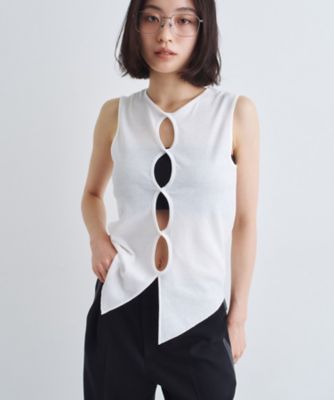 CODE A (Women)/コードエー ｔｗｉｓｔ　ｓｈｅｅｒ　ｒｉｂ　ｔｏｐｓ（２００２５３７１８５）