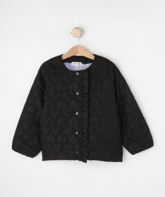 ＜SHOO･LA･RUE (Baby&Kids)＞【１００－１５０ｃｍ】ハートキルトノーカラーブルゾン（２００２５３７３９９）