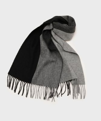 カシミヤ100％】ピュアカシミヤセパレートマフラー