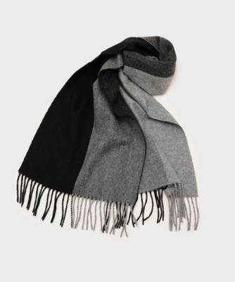 tk. TAKEO KIKUCHI (Men)/ティーケー タケオキクチ【カシミヤ100%】ピュアカシミヤセパレートマフラー(2002537404) クロ519 ネックウォーマー【三越伊勢丹/公式】