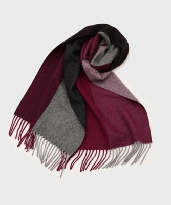 tk. TAKEO KIKUCHI (Men)/ティーケー タケオキクチ【カシミヤ100%】ピュアカシミヤセパレートマフラー(2002537404) アカ564 ネックウォーマー【三越伊勢丹/公式】