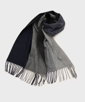 tk. TAKEO KIKUCHI (Men)/ティーケー タケオキクチ【カシミヤ100%】ピュアカシミヤセパレートマフラー(2002537404) アオ593 ネックウォーマー【三越伊勢丹/公式】