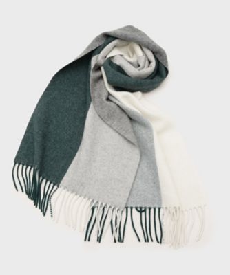 tk. TAKEO KIKUCHI (Men)/ティーケー タケオキクチ【カシミヤ100%】ピュアカシミヤセパレートマフラー(2002537404) アオ597 ネックウォーマー【三越伊勢丹/公式】