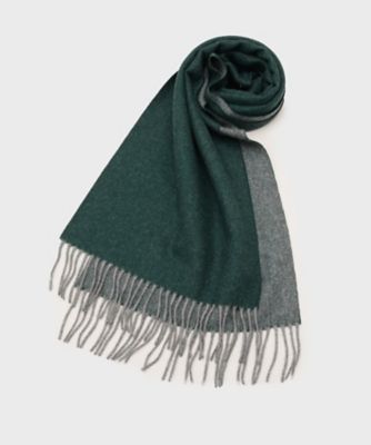 tk. TAKEO KIKUCHI (Men)/ティーケー タケオキクチ【カシミヤ100%】ピュアカシミヤリバーシブルマフラー(2002537405) アオ097 ネックウォーマー【三越伊勢丹/公式】