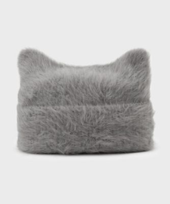 OPAQUE.CLIP (Women)/オペークドットクリップ ウール混ネコミミワッチ(2002537512) グレー012 帽子【三越伊勢丹/公式】