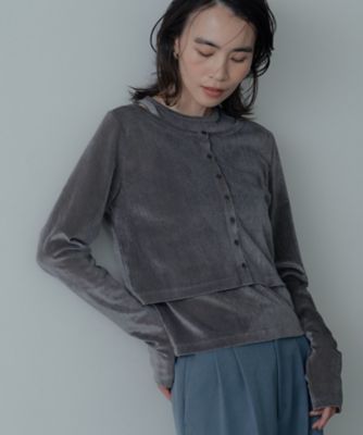 ＜GALLEST (Women)＞チュールベロアアンサンブル（２００２５３７６８２）