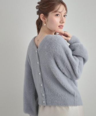 ふわふわ／前後2WAY】フェザーカーディトップス