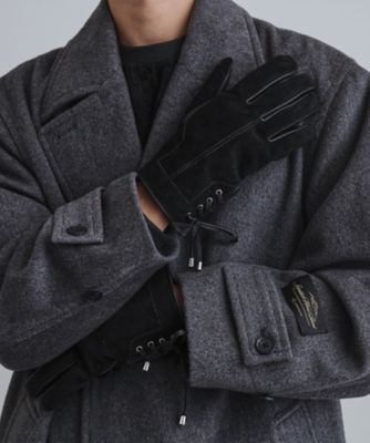 本革／ギフトにおススメ】レースアップグローブ（2002537707