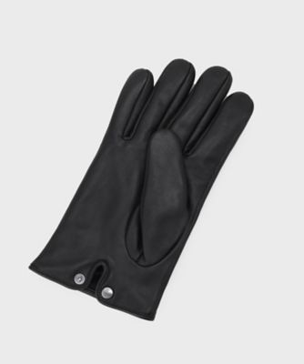 専用TAKEO KIKUCHIパデッドマフラー＆グローブ（手袋）セット新品 本革／ギフトにおススメ】スムースアソートグローブ