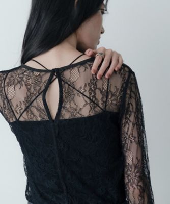 ペレック　今季新作レースカットソー osharewalker カットソー レディース 春夏 トップス Tシャツ