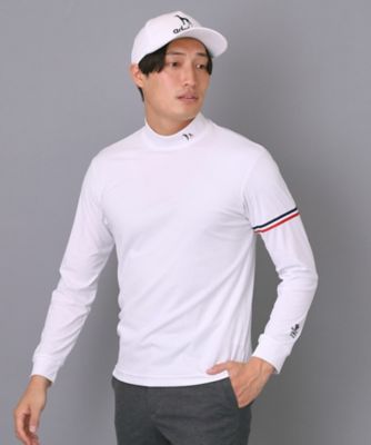 adabat - 新品未使用✨ アダバット　adabat メンズ　モックネック　長袖　ロンT 新レーベル ADABAT NAVY】吸水速乾 マルチインナー