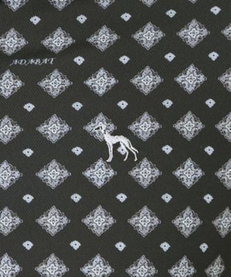 【ＵＶカット・吸水速乾】アスコットプリント長袖ポロシャツ（２００２５３７７９５）