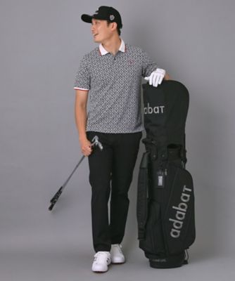 新レーベル ADABAT NAVY】遮熱 フルールドリスポロシャツ