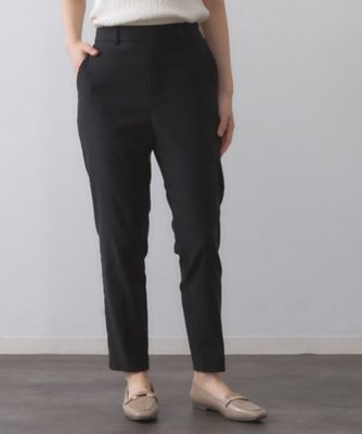 【SALE】OPAQUE.CLIP (Women)/オペークドットクリップ 《SS-LLサイズ》ハイストレッチイージースティックパンツ(2002538028) クロ019 パンツ・ズボン【三越伊勢丹/公式】