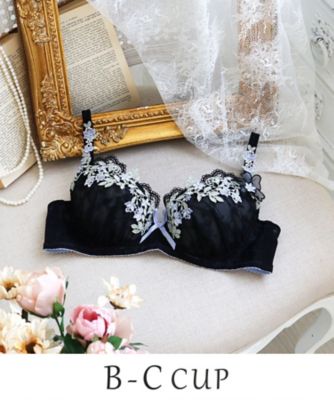 Risa Magli (Women)/リサマリ ジニー ブラジャー (B-C) (2002538247) クロ019 【三越伊勢丹/公式】