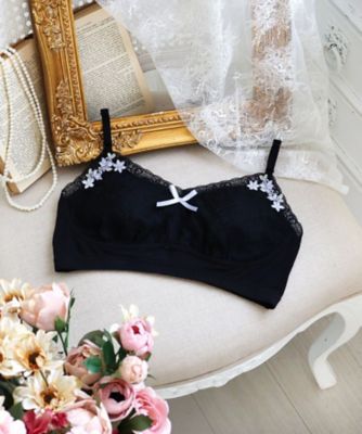 Risa Magli (Women)/リサマリ ジニー おやすみブラ(2002538248) クロ019 ブラジャー【三越伊勢丹/公式】