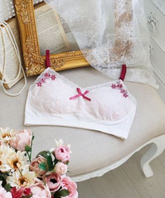 Risa Magli (Women)/リサマリ ジニー おやすみブラ(2002538248) アカ062 ブラジャー【三越伊勢丹/公式】