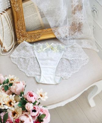 Risa Magli (Women)/リサマリ ジニー レースショーツ(2002538250) シロ004 パンツ・ショーツ【三越伊勢丹/公式】