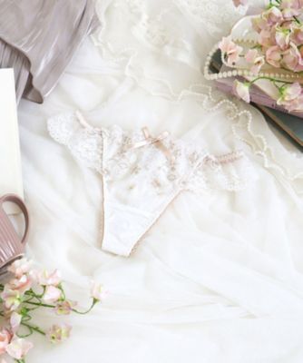 Risa Magli (Women)/リサマリ ドーラ Tバック(2002538261) シロ001 パンツ・ショーツ【三越伊勢丹/公式】