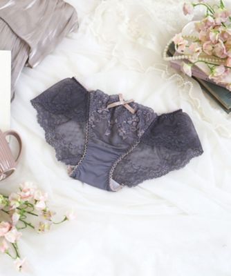 Risa Magli (Women)/リサマリ ドーラ レースショーツ(2002538267) グレー012 パンツ・ショーツ【三越伊勢丹/公式】