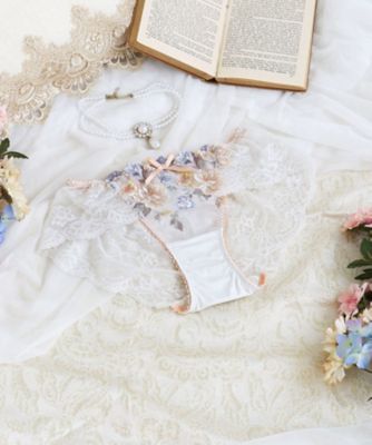 Risa Magli (Women)/リサマリ ジェシー レースショーツ(2002538273) オレンジ065 パンツ・ショーツ【三越伊勢丹/公式】