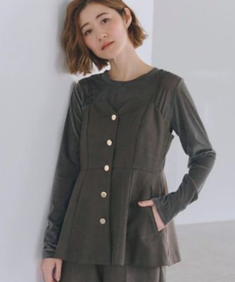 ＜GROVE (Women)＞【カセット服】主役級キャミビスチェ（２００２５３８３０３）
