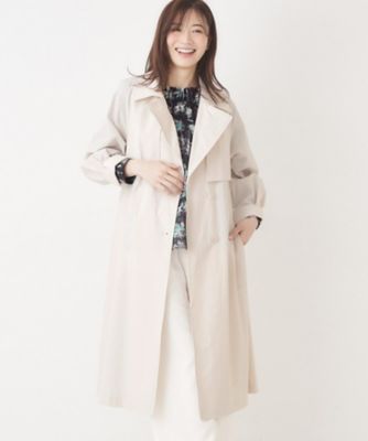 入卒セレモニー／おでかけ／お仕事】グレースライトストレッチトレンチ