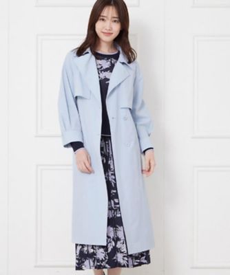 【WS2-12】キイロイトリ クローゼット コスチューム おでかけトレンチコーデ 入卒セレモニー／おでかけ／お仕事】グレースライトストレッチトレンチ