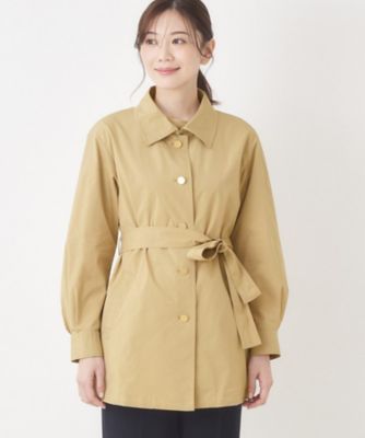 M～3Lサイズ】グレースタフタ スプリングコート