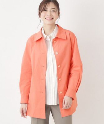 M～3Lサイズ】グレースタフタ スプリングコート