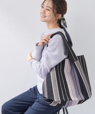 選べる柄／WEB限定カラー】ビッグニットバッグ