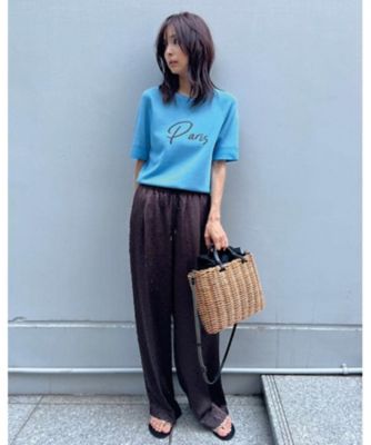 セットアップ可】ドビーサテンイージーパンツ（2002538945