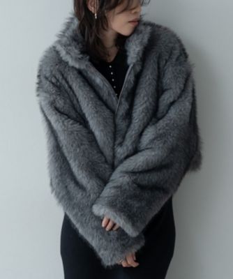 ＜GALLEST (Women)＞【再入荷】フェイクファーブルゾン（２００２５３８９５０）