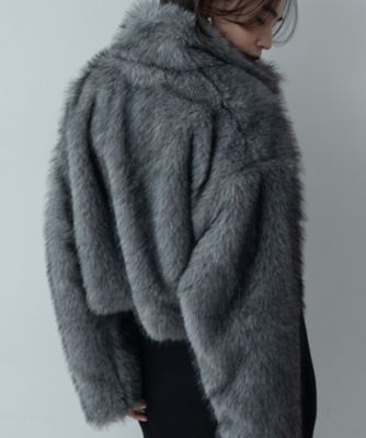 再入荷】フェイクファーブルゾン（2002538950） | GALLEST