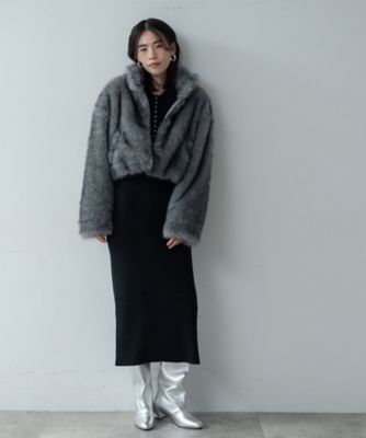 再入荷】フェイクファーブルゾン（2002538950） | GALLEST