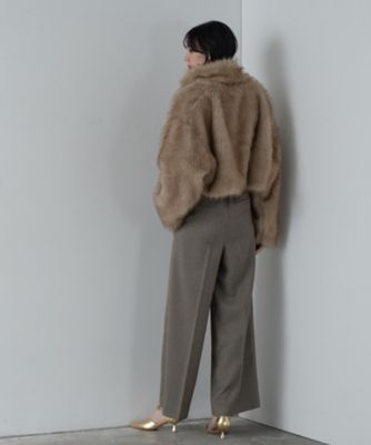 再入荷】フェイクファーブルゾン（2002538950） | GALLEST 