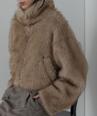 再入荷】フェイクファーブルゾン（2002538950） | GALLEST