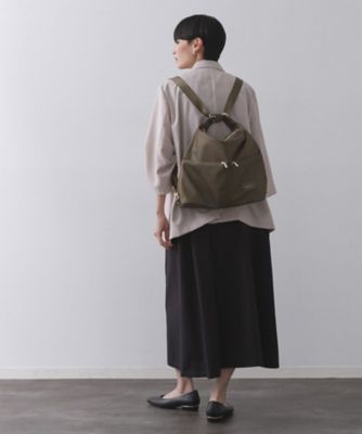 3WAY／A4サイズ対応】リュックにもなるナイロンショルダー