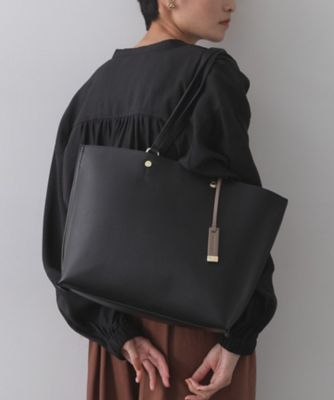 OPAQUE.CLIP (Women)/オペークドットクリップ【名品/A4サイズ対応】バイカラースムーストートバッグ(2002538999) クロ519 旅行用かばん・バッグ【三越伊勢丹/公式】