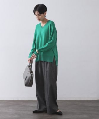 2WAY／名品】バイカラー3層ミドルトートバッグ