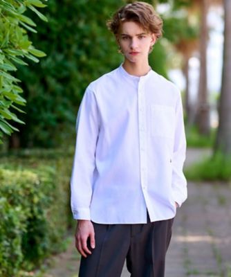 00s eskandar モモンガシルエット シルク100% HAORI シャツ 00s eskandar モモンガシルエット シルク100% HAORI シャツ
