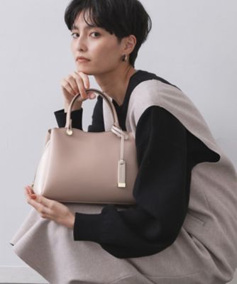 2WAY／名品】バイカラーミドルボストンバッグ
