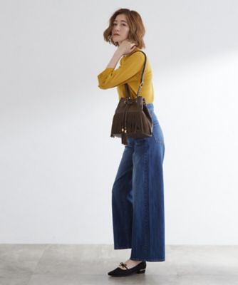 フリンジ付きベージュスエードショルダーバッグ 楽天市場】Yves Saint Laurent イヴサンローラン 138961