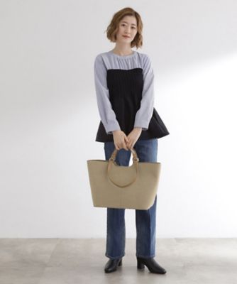 A4】ダブルハンドルトート（2002539093） | GROVE (Women