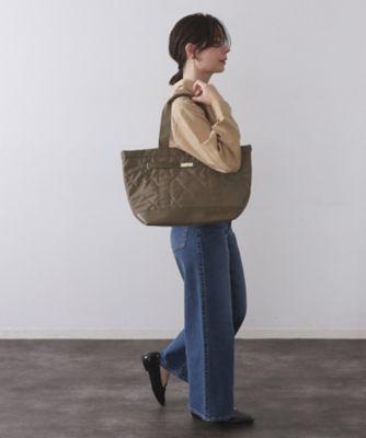 A4サイズ対応】ダイヤキルティングスクエアビッグトートバッグ