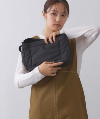 OPAQUE.CLIP (Women)/オペークドットクリップ ミドルサイズパフィーショルダーバッグ(2002539244) クロ019 旅行用かばん・バッグ【三越伊勢丹/公式】