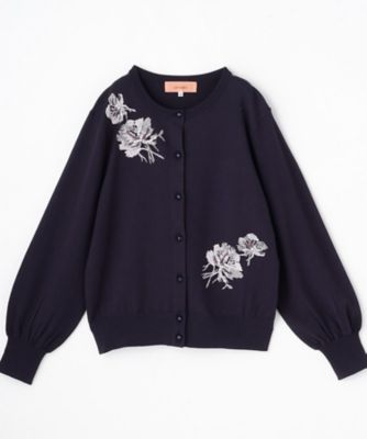 SS～Lサイズ展開／手刺繍】クラフトカーディガン